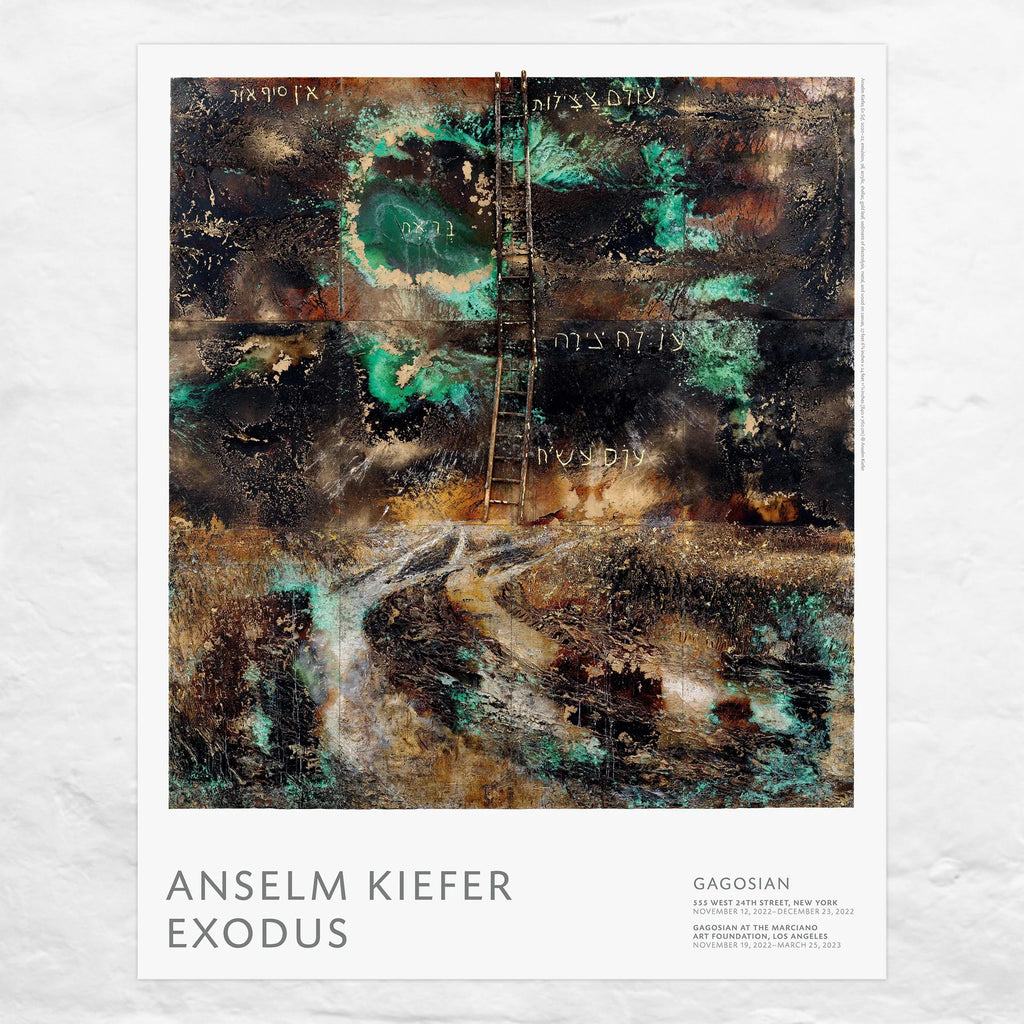 Exodus poster by Anselm Kiefer