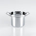 Back/Up Polished Steel 26cm Stockpot with Lid - des. Rodolfo Dordoni for KnIndustrie