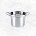 Back/Up Polished Steel 26cm Stockpot with Lid - des. Rodolfo Dordoni for KnIndustrie