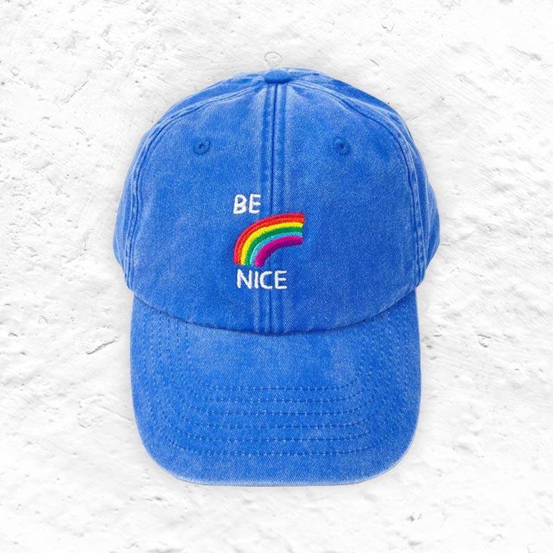 Be Nice Cap, by David Shrigley