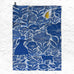 Blue Garden (Jardin Bleu) Tea Towel, by Tissage Moutet