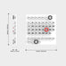 Ring a Date Perpetual Calendar - Green