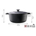 Skottsberg Cast Iron Casserole - 28cm