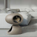 "Cat Cave" Cat Bed - Grey - des. Stefano Giovannoni, for United Pets