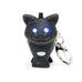 Cat LED Keyring - by Kikkerland