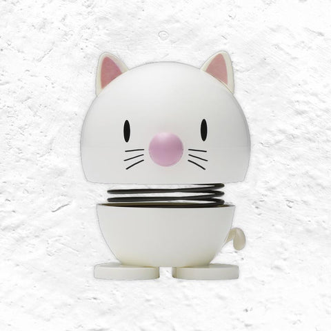 Hoptimist Cat - White