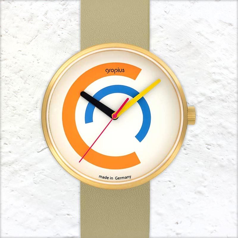 Centum Watch, Gold - des Daniel Eltner for Walter Gropius Watches