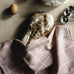 Checks and Stripes Tea Towel - Pink - by Muurla
