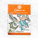 Pop up Animal Alphabet Pocket Book - 26 Animals to colour in
