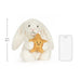 Cream Bunny with Star - Jellycat