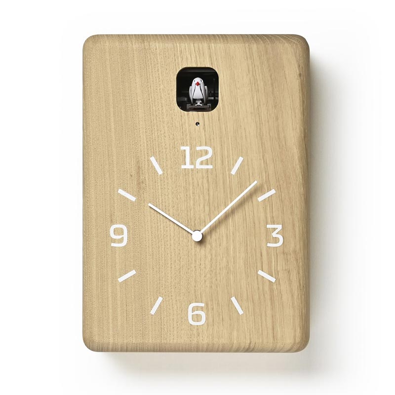 Lemnos CUCU Cuckoo Wall Clock - Natural - des. Yuichi Nara