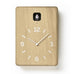 Lemnos CUCU Cuckoo Wall Clock - Natural - des. Yuichi Nara