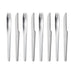 AJ Dessert / Starter Set - 8pc - des. Arne Jacobsen for Georg Jensen