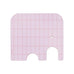 Elephant Chop & Serve Board - Medium 28 x 25 cm - Pink - by Muurla