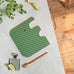 Elephant Chop & Serve board - Small 21 x 19 cm - Green - by Muurla