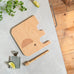 Elephant Chop & Serve board - Small 21 x 19 cm - Green - by Muurla