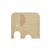 Elephant Chop & Serve board - Small 21 x 19 cm - Green - by Muurla