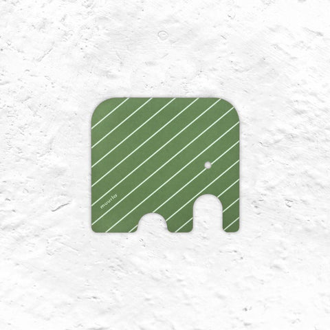 Elephant Coaster Green - by Muurla