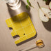 Elephant Coaster Yellow - by Muurla