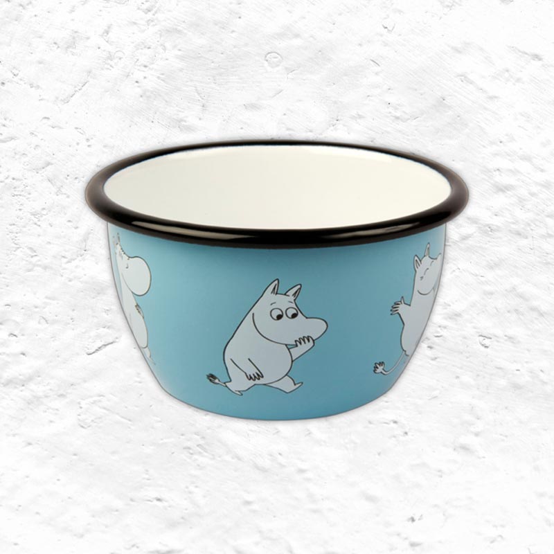 Moomin Enamel Bowl - Moomin Retro - by Muurla