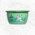 Moomin Enamel Bowl - In the garden, boys - by Muurla