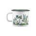 Moomin Enamel Mug - In the garden - by Muurla
