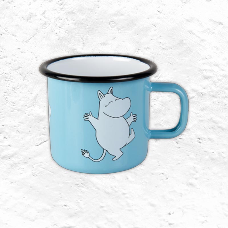 Moomin Enamel Mug - Moomin Retro - by Muurla