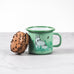 Moomin Enamel Mug - In the garden, boys - by Muurla