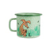 Moomin Enamel Mug - In the garden, boys - by Muurla