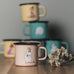 Moomin Enamel Mug - Snorkmaiden Retro - by Muurla