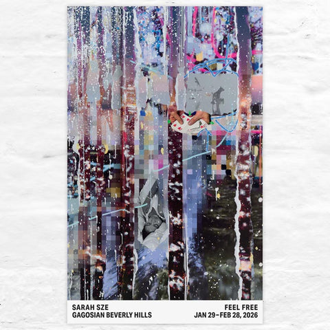 Feel Free poster by Sarah Sze