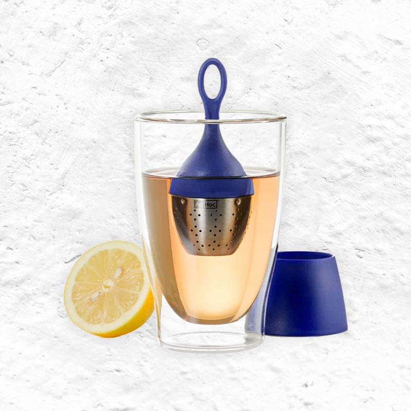 Floatea Floating Tea Infuser - Blue - by AdHoc