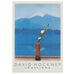 Mount Fuji and Flowers poster by David Hockney