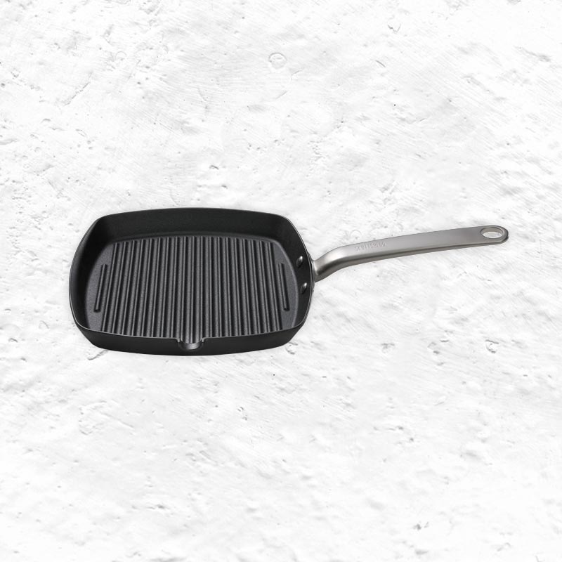 Skottsberg Cast Iron Grill Pan - 24cm