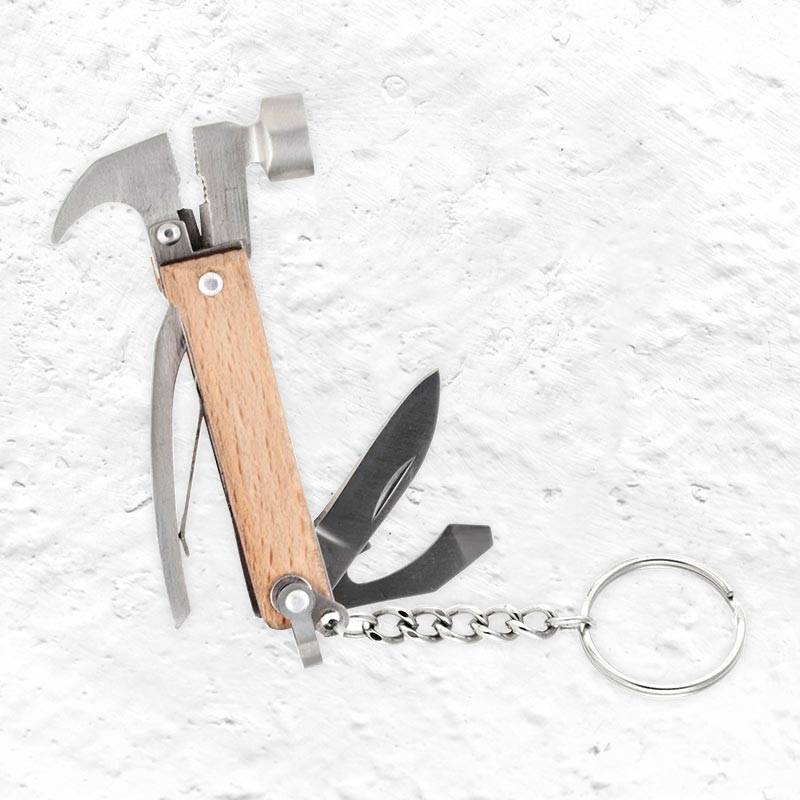 Wooden Mini Hammer tool - by Kikkerland
