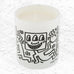 Keith Haring 'Men Drawings' (white) scented candle