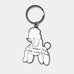 I Want To Look Like This -  keyring by David Shrigley