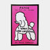 I Want To Look Like This - fabric patch by David Shrigley