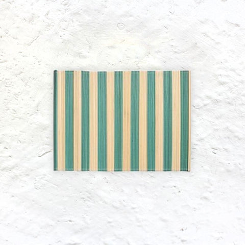 Dark Green Bamboo Placemat by &Klevering