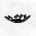 La Stanza dello Scirocco Fruit Bowl / Fruit Holder (Black, Small) - des. Mario Trimarchi for Alessi