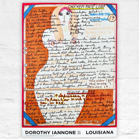 A Cook Book (1969)  poster by Dorothy Iannone