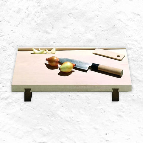 Large Maple and Smoked Oak Cutting Board with Gravy Groove by Side by Side