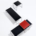 Laccio side table - chrome frame - black Fenix top - designed by Marcel Breuer, 1924 - made by Knoll
