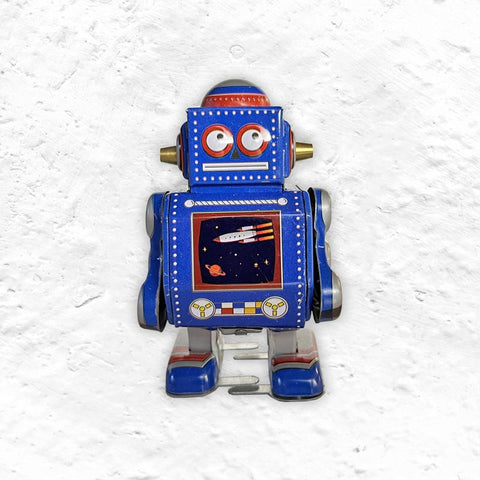Blue Mini Robot