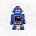 Blue Mini Robot