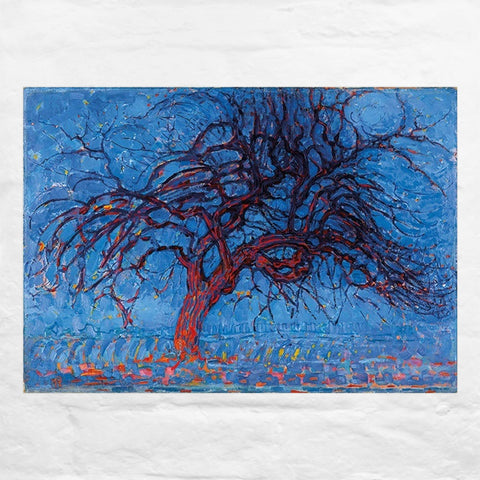 The Red Tree, 1908-1910 print by Piet Mondrian - edition of 500