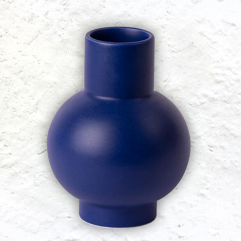 Handmade Horizon Blue Small Vase Des. Nicholai Wiig-Hansen, 2016 for raawii