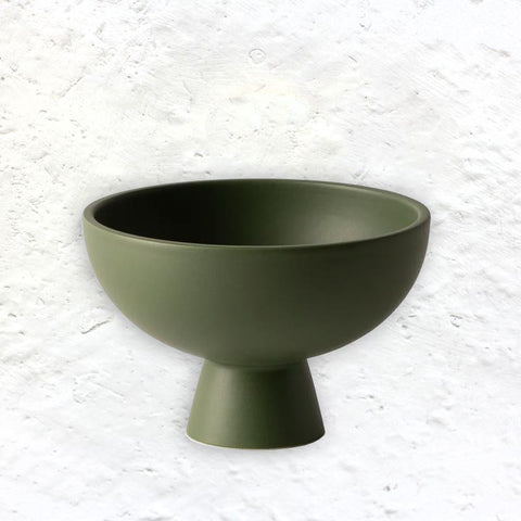 Handmade Deep Green Small Bowl des. Nicholai Wiig-Hansen, 2016 for raawii