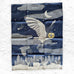 Chouette - Christmas Tea Towel - by Tissage Moutet