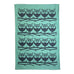 Magpie x Hornsea, Owls on Branch Tea towel in teal